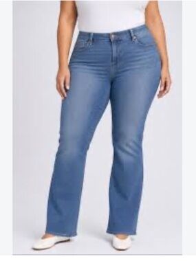 NYDJ Barbara Bootcut Jeans In Plus Size